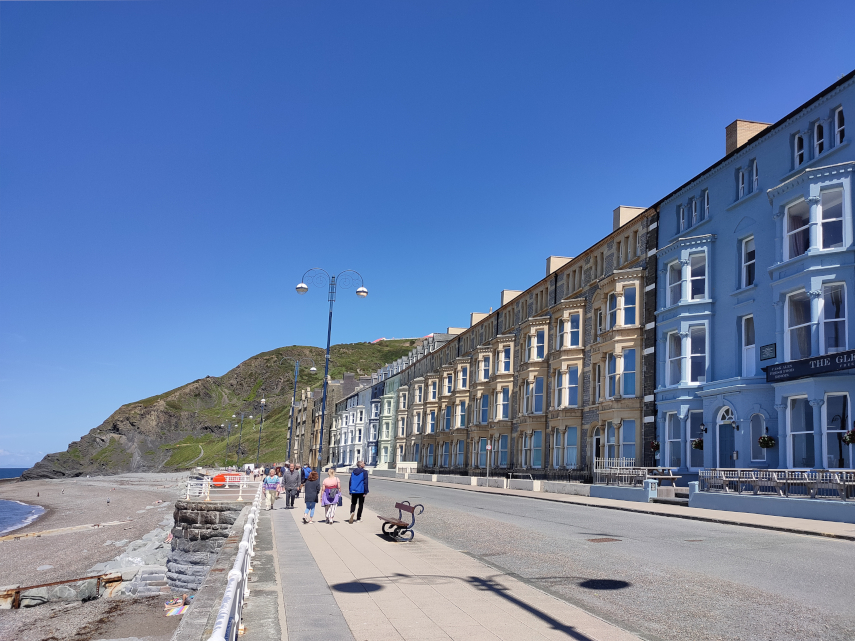 Seafront buildings, Aberystwyth