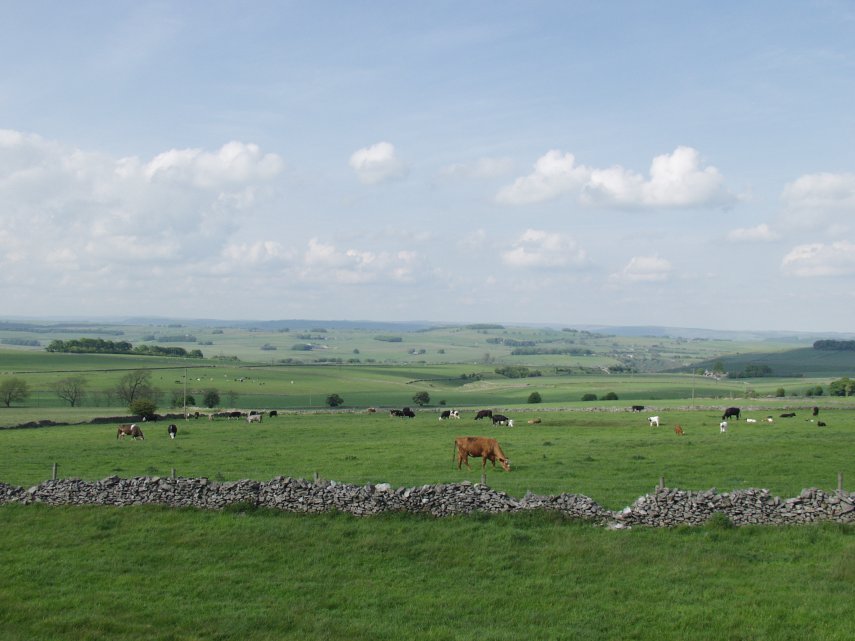 The view from Arbor Low, Derbyshire, England, Great Britain