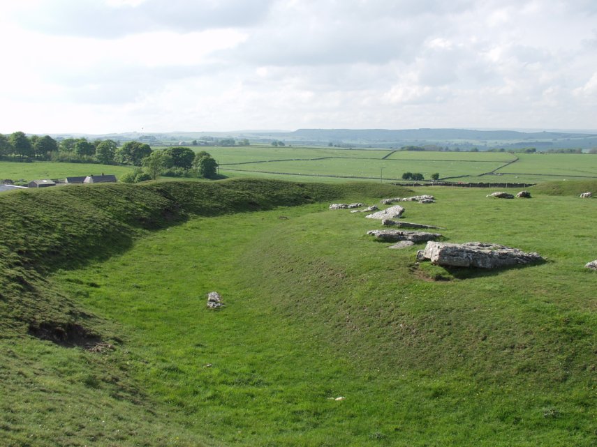 Arbor Low, Derbyshire, England, Great Britain