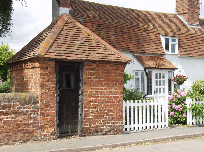 Bradwell Village Lockup, Bradwell-on-Sea, Essex, England, Great Britain