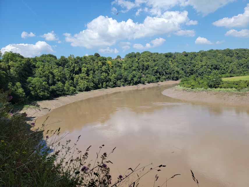 The River Wye, Chepstow, Monmouthshire