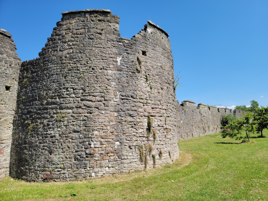 The Town Wall, Chepstow, Monmouthshire