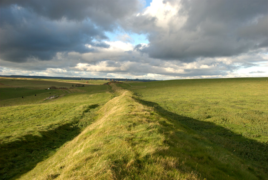 Offa's Dyke, Llanfair Hill, Clun, Shropshire, England