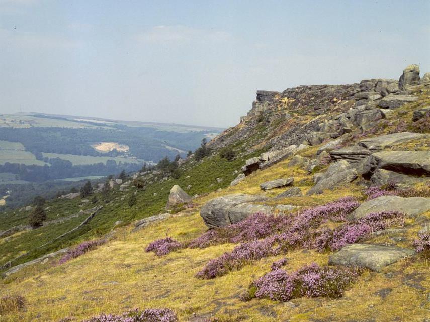 Curbar Edge, Derbyshire, England, Great Britain