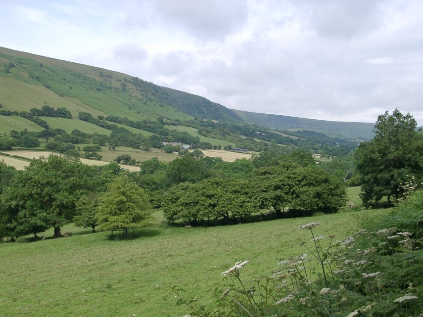 The Vale of Ewyas, Black Mountains, Brecknockshire