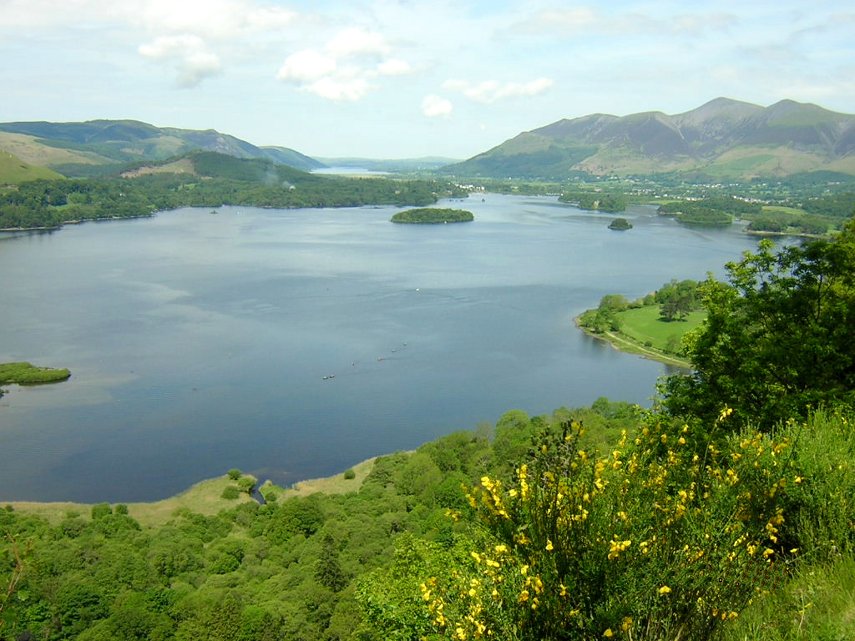 Picture of Derwent Water, Great Langdale, Cumbria, England, Great Britain