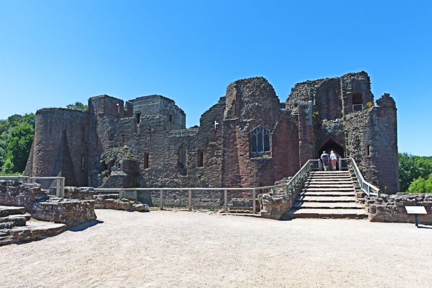 The Entrance, Goodrich Castle, Goodrich, Herefordshire.