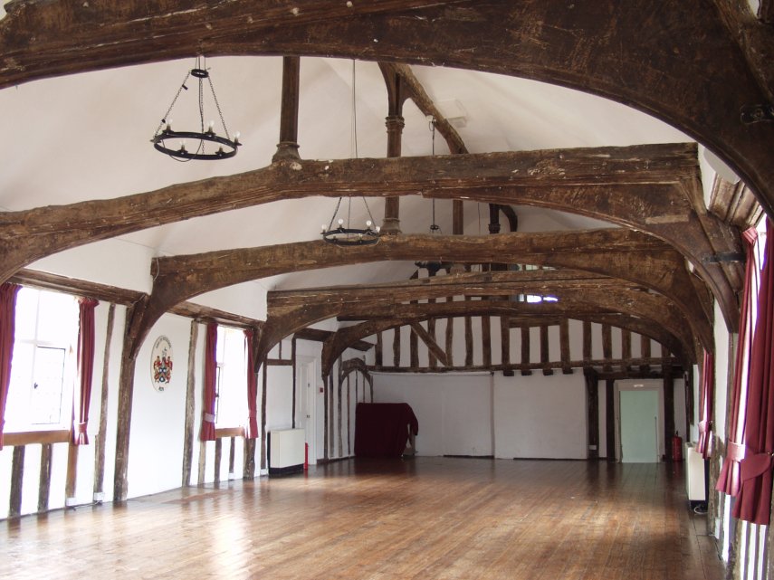 The 15th Century Guildhall, Hadleigh, Suffolk, England, Great Britain