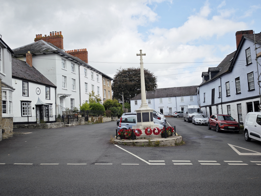 The Square, Kington, Herefordshire, England, Great Britain