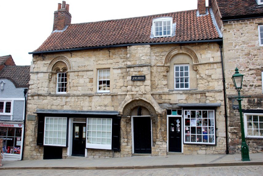 The top part of Steep Hill, Lincoln, Lincolnshire, England