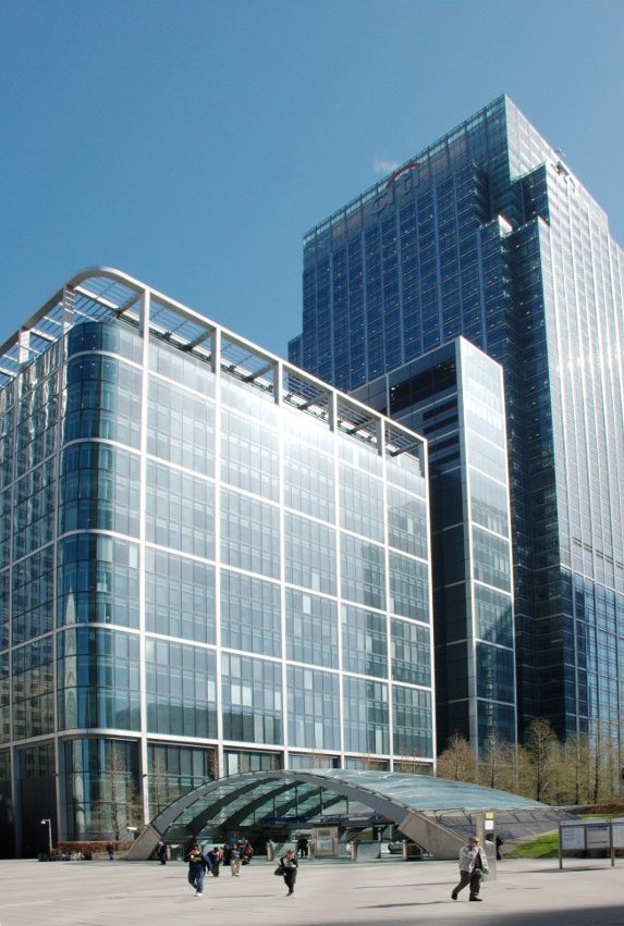 Canada Square, Canary Wharf, Docklands, London, England, Great Britain