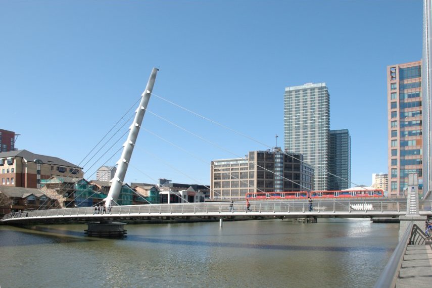 Heron Quays, Canary Wharf, Docklands, London, England, Great Britain