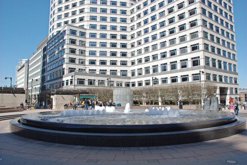 Cabot Square, Canary Wharf, Docklands, London, England, Great Britain