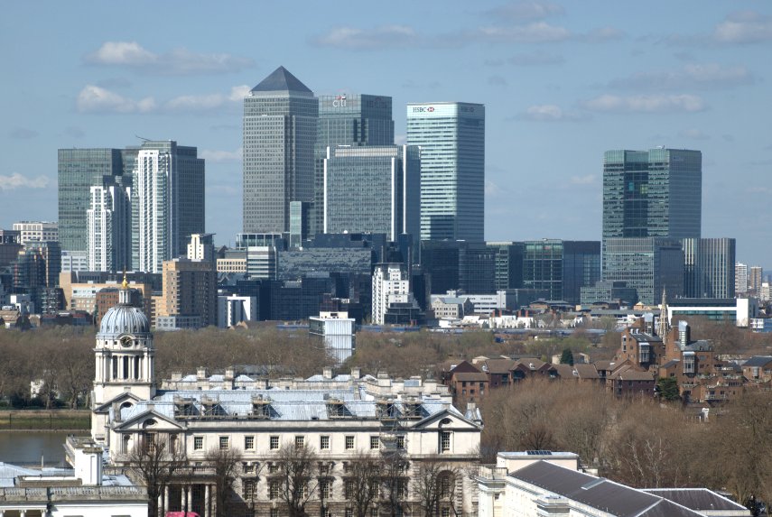 Canary Wharf, Docklands, London, England, Great Britain