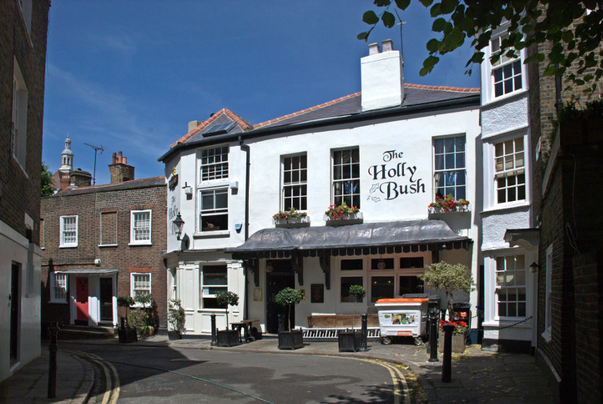 The Holly Bush Pub, Hampstead, London, England, Great Britain