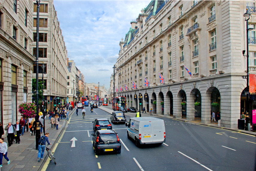 Piccadilly, London, England, Great Britain