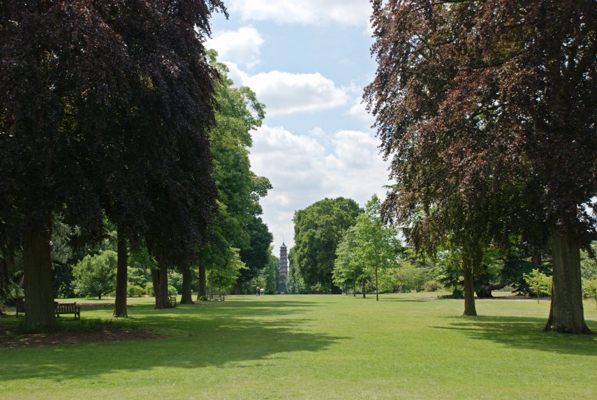 The Pagoda Vista, Kew Gardens, London, England, Great Britain