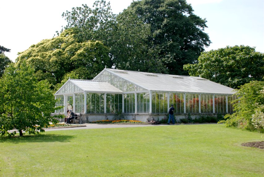 The Water Lily House, Kew Gardens, London, England, Great Britain