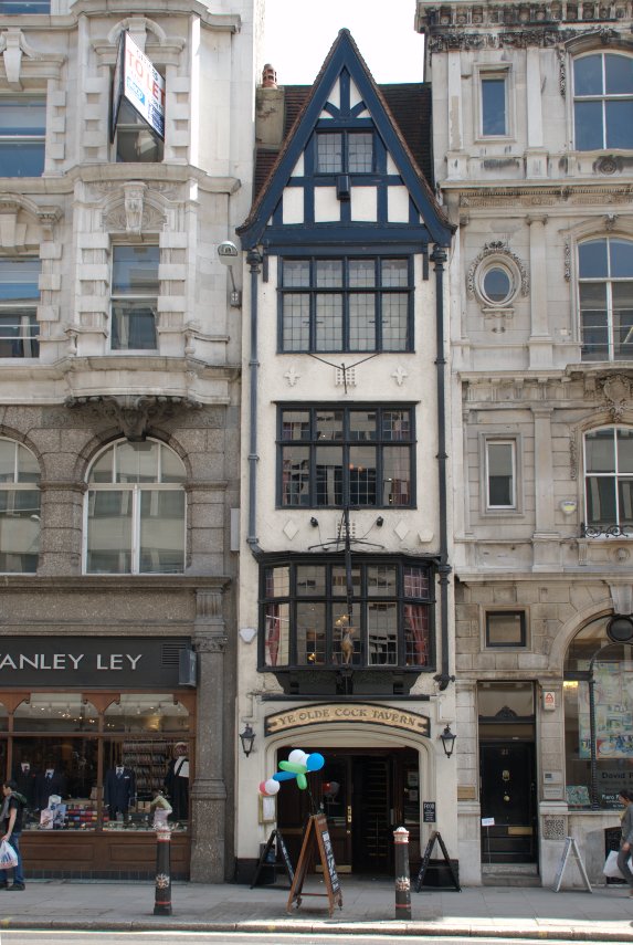 Ye Olde Cock Tavern, Fleet Street, London, England, Great Britain