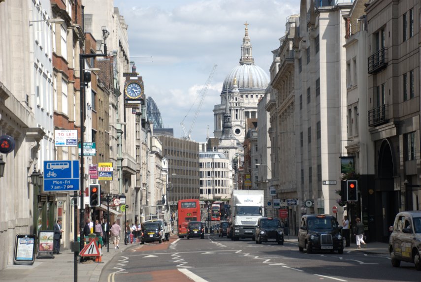 Fleet Street, London, England, Great Britain