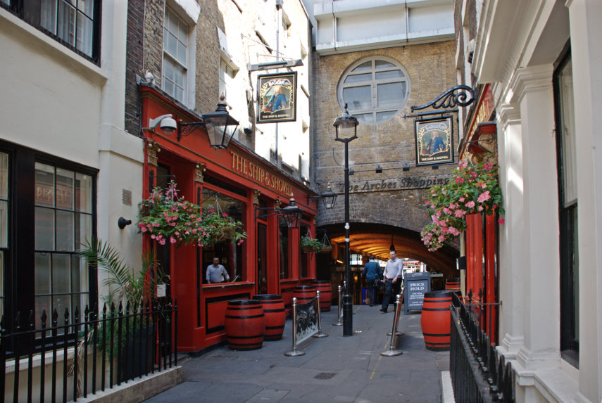 The Ship and Shovell, Craven Passage, Strand, London, England, Great Britain