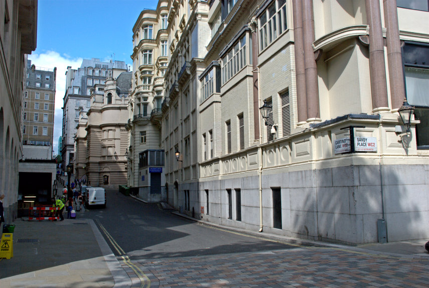 Carting Lane, Strand, London, England, Great Britain