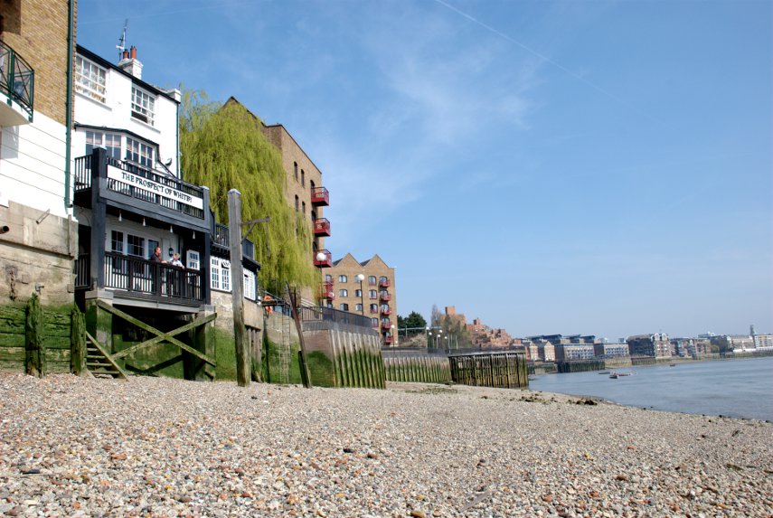 The Prospect of Whitby and the Gallows, Wapping, London