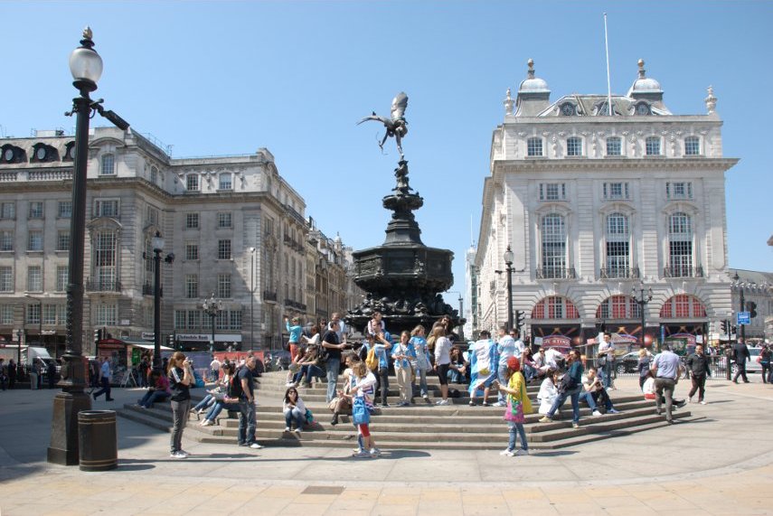 Piccadilly Circus, London, England, Great Britain