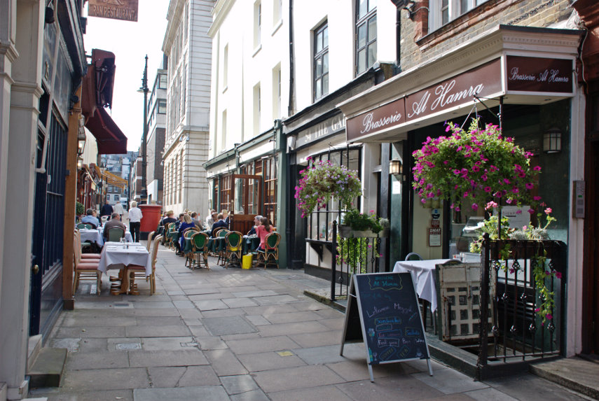 Brick Street, Shepherd Market, London, England, Great Britain