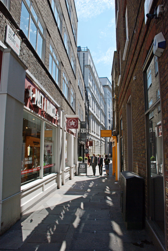 Gees Court, Oxford Street, London, England, Great Britain