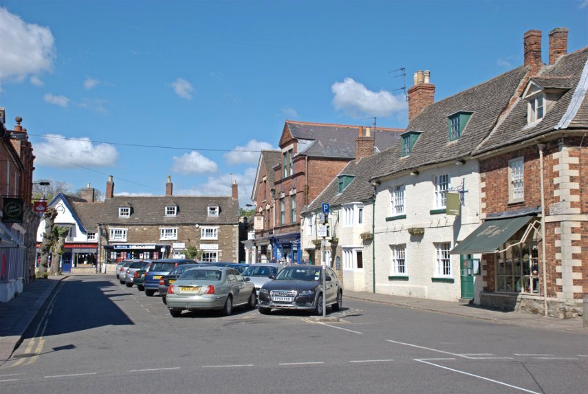 The Market Place, Oakham, Rutland.