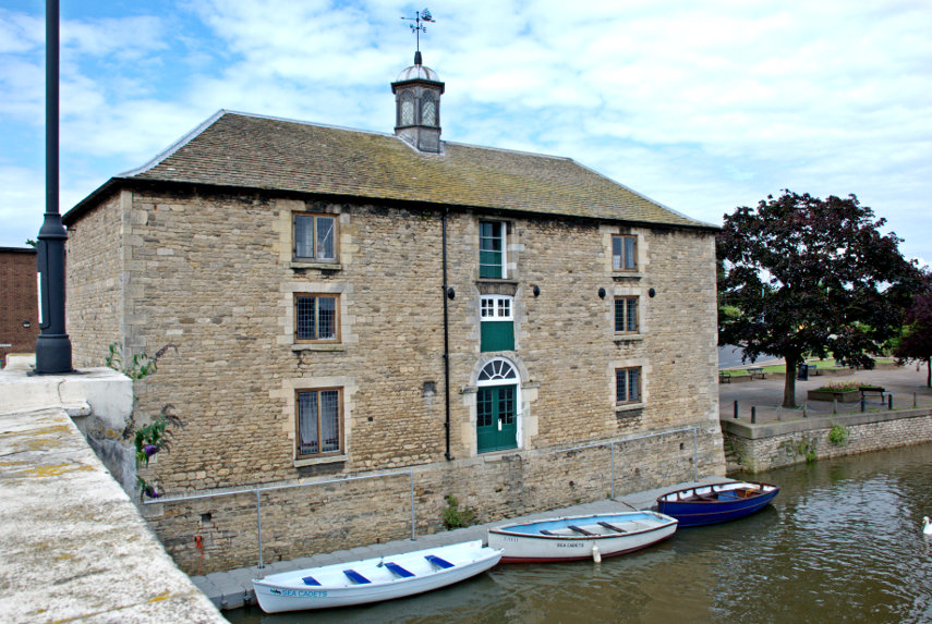 The 18th Century Old Customs House, Peterborough, Cambridgeshire, England, Great Britain