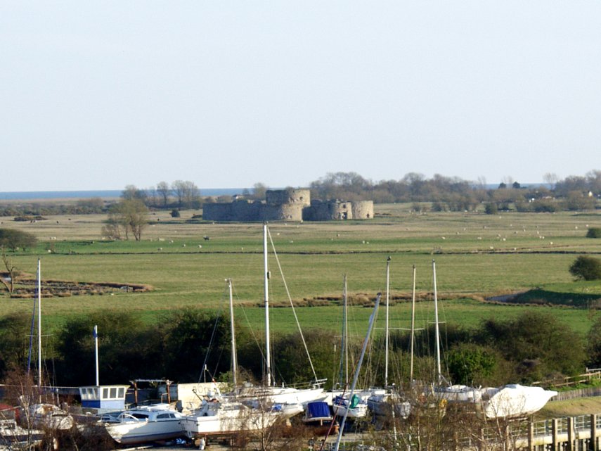 Picture of Camber Castle from the Hope Anchor Hotel, Rye, Sussex, England