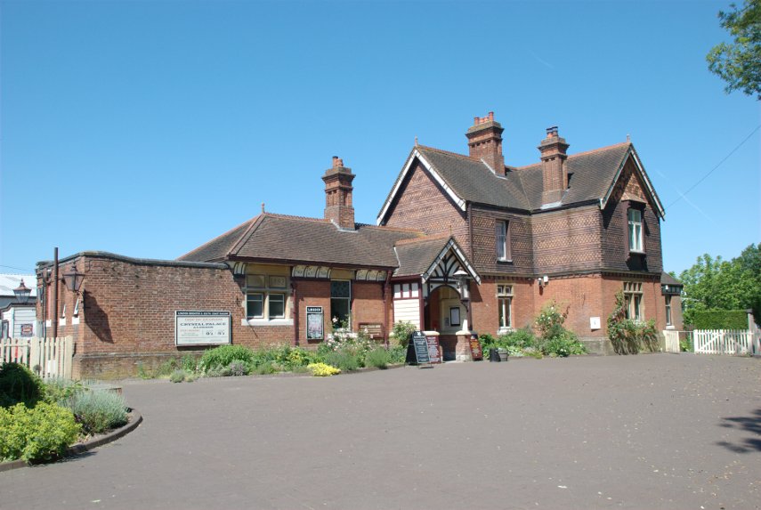 Sheffield Park Station, Bluebell Line, Sheffield Park, Sussex, England, Great Britain