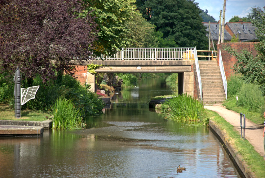 The Montgomery Canal, Welshpool, Mongomeryshire