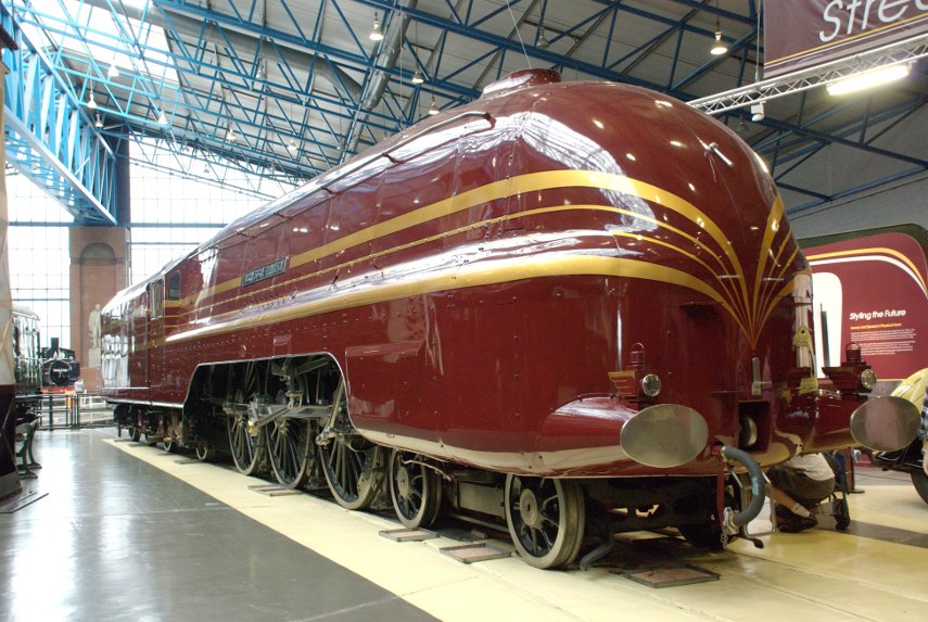 Locomotive No. 6229 Duchess of Hamilton, National Railway Museum, York, Yorkshire, England, Great Britain