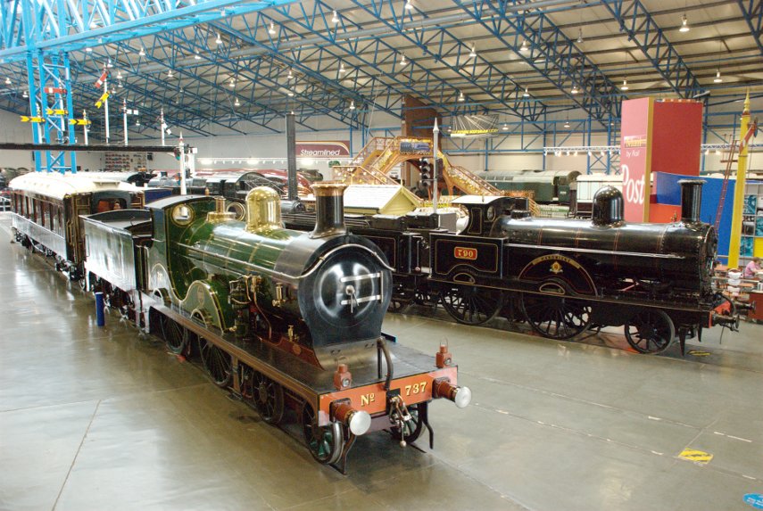 The Great Hall, National Railway Museum, York, Yorkshire, England, Great Britain